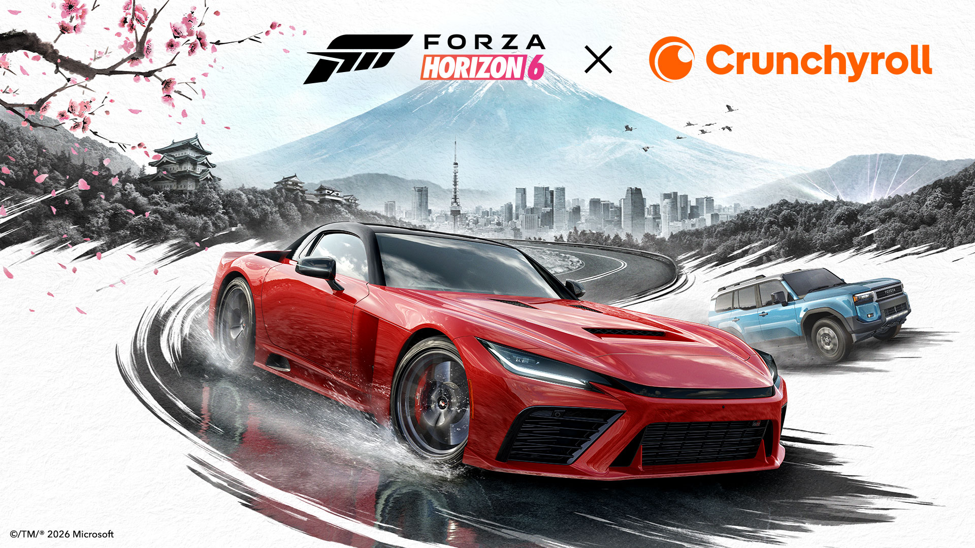 FH6 beginner guide - official Forza Horizon 6 gameplay screenshot with car racing